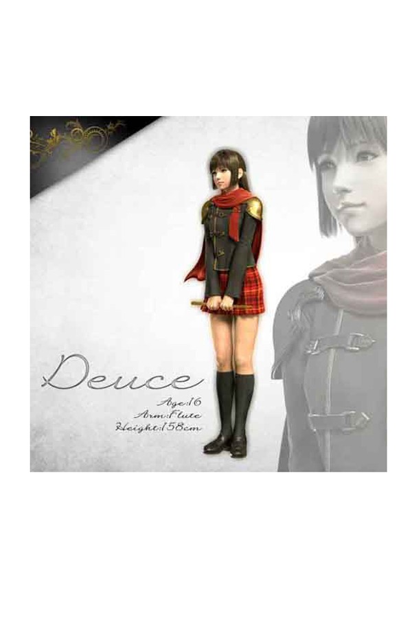 Game Costume Final Fantasy Rosefinch magic college Duece Cosplay Costume - Click Image to Close